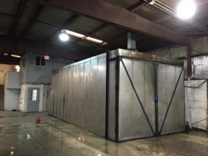 powder coating oven design