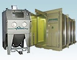 abrasive blast cabinet