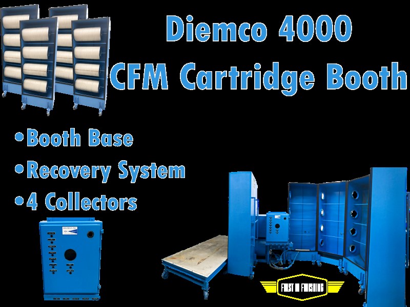 cartridge powder booth