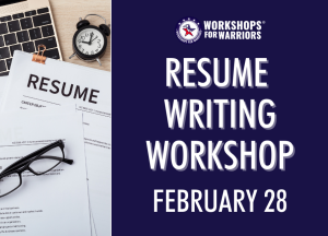 workshops for warriors resume writing